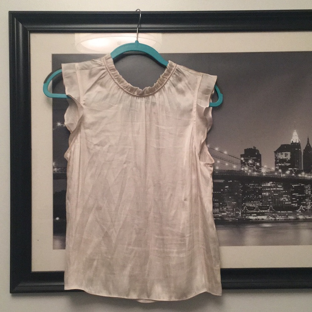 Silk tank top